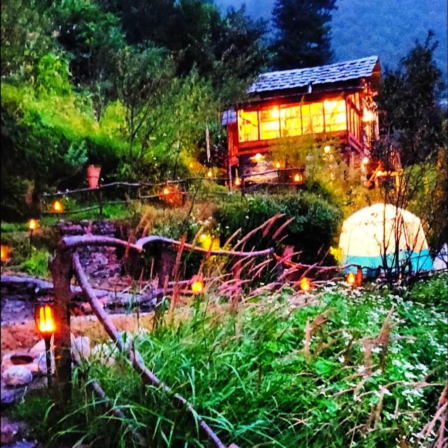 Parvatis Lap Luxury Hostel & Camps Kasol Ngoại thất bức ảnh